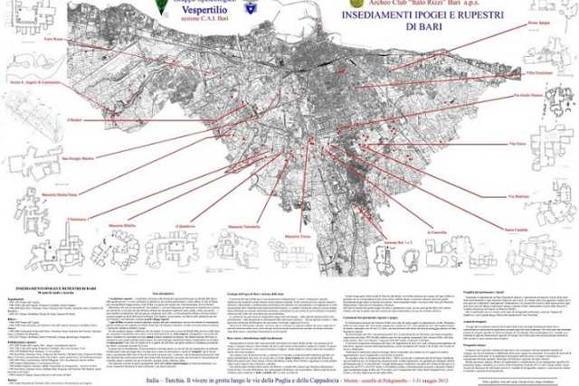 Ipogei di Bari, ecco la mappa completa: �Siti unici in Italia�. Foto